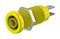 66.9131-24 - 4mm Socket, Shrouded, Yellow