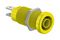 66.9131-24 - 4mm Socket, Shrouded, Yellow