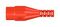 67.9760-22 - 50 ohm BNC Crimp Socket with Red Touch Protected Body, 1A/1000V  - RG58/U Cable
