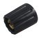 021-3520 - Knob, Glossy Black - 14.5mm, 1/4 inch Dia.