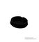 040-5020 - Cap, Glossy Black - 28mm, No Line