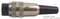 SV 40 - Plug, DIN, Straight, 4 Pin