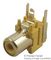 PSG01547 - Socket, Phono, PCB, Gold / Yellow, 2 Pack
