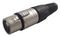 PSG01334 - 5 Pole XLR Socket with Black Coloured Strain Relief