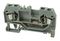 280-901 - 2 Conductor Through Terminal Block, 35mm DIN Rail, Cage Clamp, 28AWG to 12AWG,