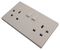 PELB1539 - 13A Switched Socket 2 Gang Single Pole