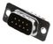 L717DE09PST3 - 9 Pin D-Sub DE Plug, Screw Kit