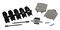 L77DE09SST3 - 9 Pin D-Sub DE Socket, Screw Kit