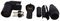 NC5MRX-B - XLR Plug, 5 Pole, 90 Degree