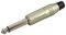 ACPM-GN - 6.35mm Jack Plug, 2 Pole