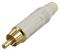 ACPR-WHT - Phono Plug, White