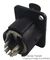 NC5FD-LX-BAG - XLR Socket, 5 Pole, Chassis, Black