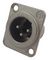 NC3MD-LX - XLR Plug, 3 Pole, Chassis