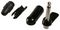 NP2RX-BAG - 6.35mm Jack Plug, Mono, 90 Degree, Black