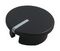 CP-AA19A-6/C - Cap, Black, for CPBT-AA19A