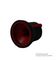 CR-BA-1C6-180D - Knob, 15.7mm, 'D', Black, Red Line