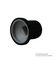 CR-BAB-6-D - Knob, 15.7mm, 'D', Black, No Line