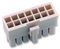 39-01-2145 - Mini-Fit Jr. Receptacle Housing, 2 Row, UL 94V-0, 14 Way