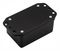 BIM2001/IP-BLK - IP54 Black ABS Enclosure with Flanged Lid - 105x58x40mm