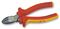 431017 - 6 1/2" (160mm) Redline VDE Insulated Side Cutter with Induction Hardened Cutting Edges
