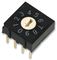 MCRH4AF-10R - Rotary DIP Switch