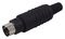 4850.1410 - Plug, Mini-DIN, 4 Pin