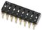 MCEIR-08 - Switch, DIL, Low Profile, PCB, 8 Way