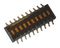 MCDHN-10F-T-V - DIP Switch, Slide Actuator, 10 Way, Half Pitch, SPST, 24V DC, 25mA, Top Tape Sealed, SMD