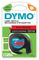 S0721630 - LetraTAG Label Tape - 12mm x 4m Red Plastic