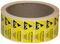055-0068 - 16mm x 38mm ESD Attention Self Adhesive Labels, Black/Yellow, x1000