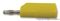 25.403.3 - 4mm Plug, Stackable, Yellow