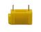 24.243.3 - 4mm Socket, PCB Mount, Yellow, 24A