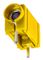 24.243.3 - 4mm Socket, PCB Mount, Yellow, 24A