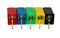 24.243.3 - 4mm Socket, PCB Mount, Yellow, 24A