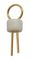 TEST-1(W) - Through Hole PCB Test Terminals, 1-1.8mm PCB Hole, White Loop 100 Pack