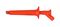 66.9474-22 - Crocodile Clip, 1kV, 16A, Red