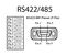 ES-313 - 2-Port RS422/485 Ethernet to Serial Device Server