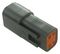 DT044P-CE02 - Receptacle, DT Series, Pins, 4 Way