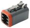DT066S-CE06 - Plug, DT Series, Sockets, 6 Way