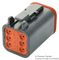 DT066S-CE06 - Plug, DT Series, Sockets, 6 Way
