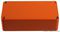 1590BOR - IP54 Orange Stomp Box Aluminium Instrument Enclosure - 112x60x31mm