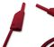 975696701 - 10A Red 2mm Banana Plug to Plug Test Lead - 1m