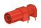66.9040-22 - 4mm Socket, R/A, PCB, Red