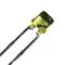 L-1334YT - Low Power Yellow LED, T-1 (3mm), 30mA, 2.1V, 588nm