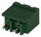 MC000200 - 5.08mm Pluggable Terminal Block Header, 2 Way, Vertical, 16A, PCB Mount