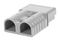 BMC2MS-GREY - Twin Housing Modular Power Connector, 80A to 120A, Grey  (No Contacts Supplied)