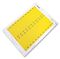 2075096 - Tie On Cable Label, Printable Plate, Yellow, 88mm x 22mm, 10 Sheets