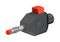 KLS4 SCHWARZ - 4mm Plug, Spring Loaded, Black, 2Pk
