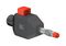 KLS4 SCHWARZ - 4mm Plug, Spring Loaded, Black, 2Pk