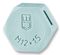 JDAE12PA7035 - IP66/ IP67/ IP69K M12 Plastic Venting Plug - Grey